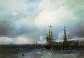 the capture of sebastopol 1855 Romantic Ivan Aivazovsky Russian